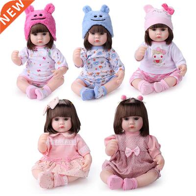 Simulation Baby Reborn Doll Educational Toy Toddler Vinyl