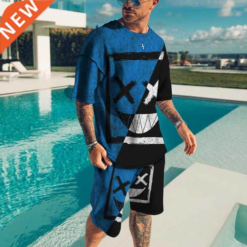 2022 Men's T-shirts Suit 3D Printing T-Shirt Formula 1 Sport