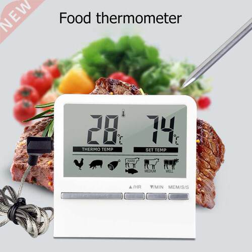 Professional Timer Food BBQ Meat Thermometer Instant Read