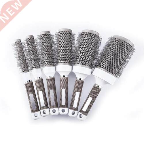 Professional 6 size Hair Dressing Brushes High Temperature R