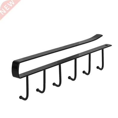 2021 Hot Fashion 6 Hooks Metal Under Shelf Mug Cup Cupboard