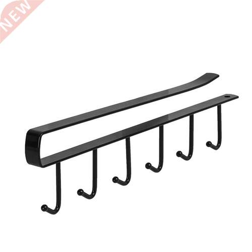 2021 Hot Fashion 6 Hooks Metal Under Shelf Mug Cup Cupboard