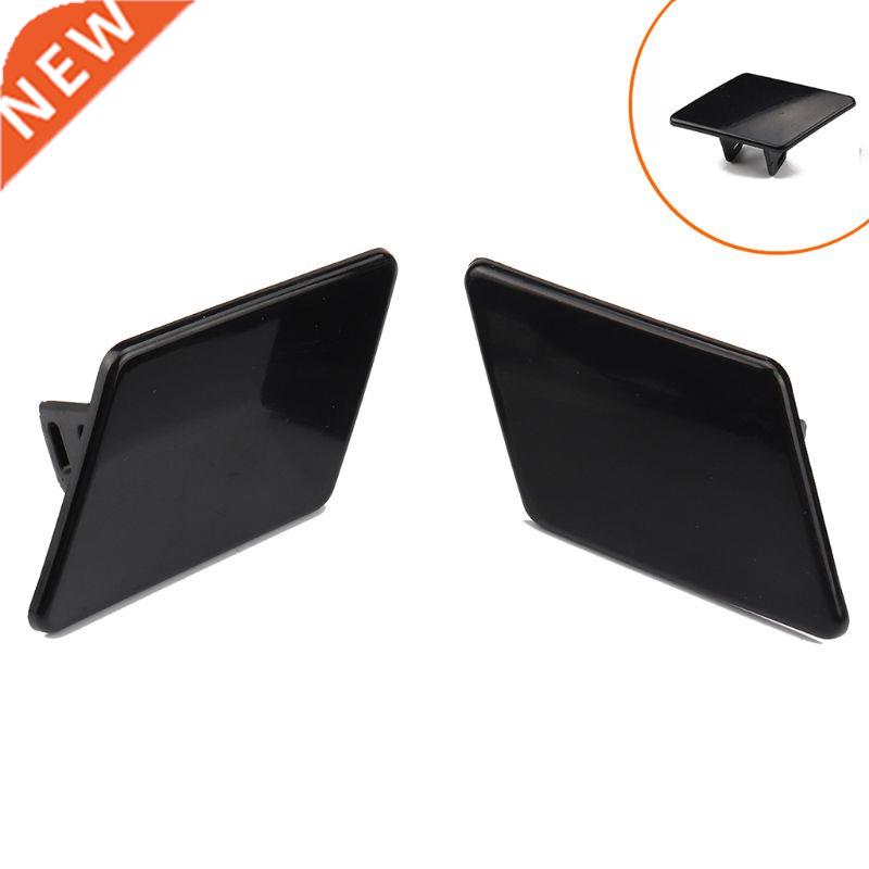 Front Bumper Headlight Washer Nozzle Cover Cap Unpainted L R