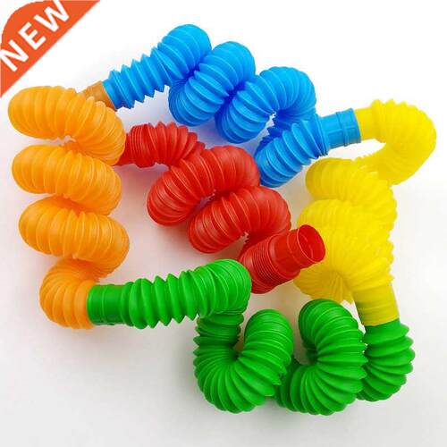 5Pcs Mini Pop Tubes Sensory Toy for Adult Fidget Sress Relie