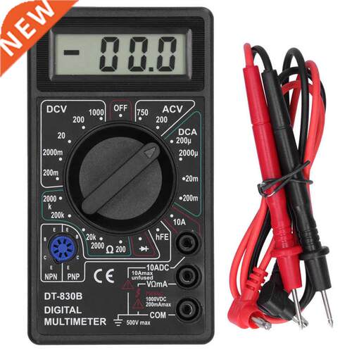 DT80B Digital Multimeter Portable LCD Digital Electronic Vo
