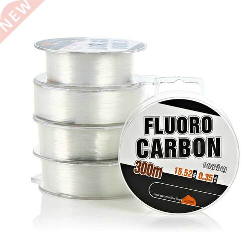 300m FluoroCarbon Coating Monofilament Nylon Fishing Line Ja