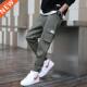 Sreetwear Hop Cargo wast Men Elastc Harem Pants