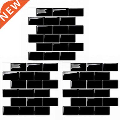 X D Wall Stickers Brick Wallpaper Tile For Kitchen