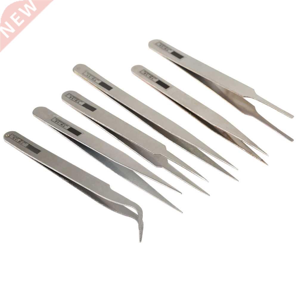 Useful Tool 6pcs Watchmaker Repair Antistatic Jewelry Tweeze
