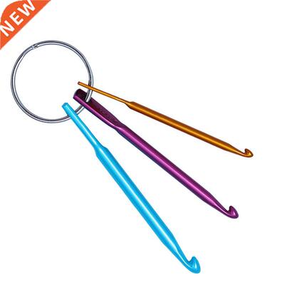 PCS mm 4.0mm 5.0mm Afghan Tunisian Aluminum Crochet Hook D