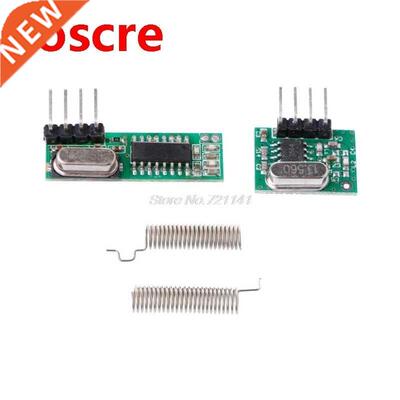 1 Set 433Mhz Superheterodyne RF Receiver Transmitter Module