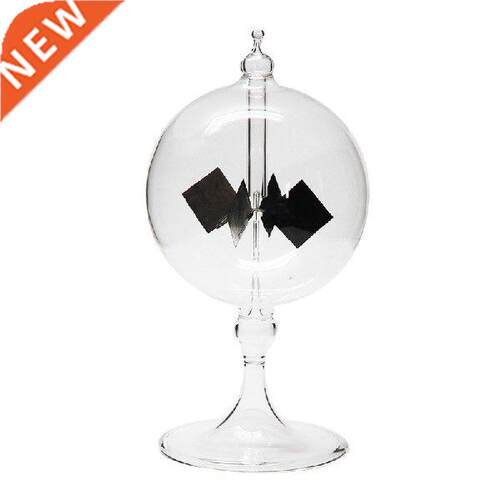 Solar Crookes Radometer Glass Wndmll Handmade Toy For