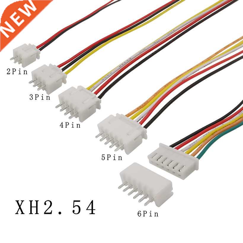 5/10Sets JST XH2.54 XH 2.54 mm 2/3/4/5/6/7/8/9/10 Pin Male F