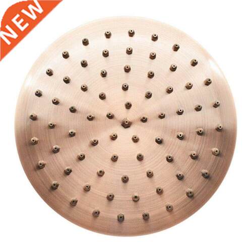 8 Inch Round Antique Red Copper Brass Rainfall Bathroom Show