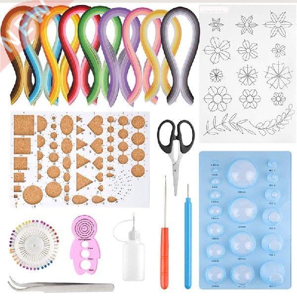 New Paper Quilling Kits 45 Colors 900 Strips Quilling Art