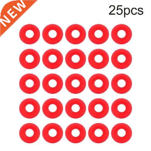 Barware 25Pcs Red Silicone Grolsch Gaskets for Swing Flip