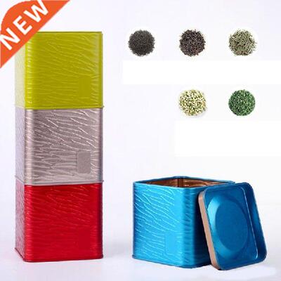 1PC Mini Tin Storage Metal Box Small Storage Empty pot Tea