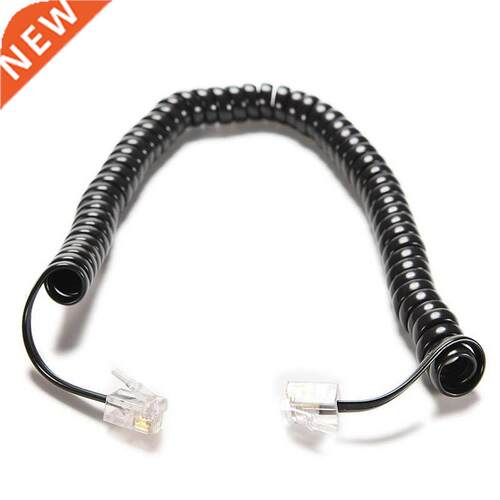 6.5FT Telephone Handset Phone Extension Cord Curly Coil Line