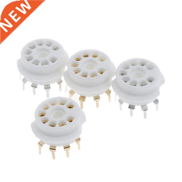 1pc Ceramc 9pn B9A PCB MOUNT Tube Socket FOR 12AX7 12AT7 1