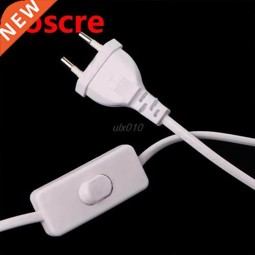 1.8m On Off Power Cord For LED Lamp with Button switch switc