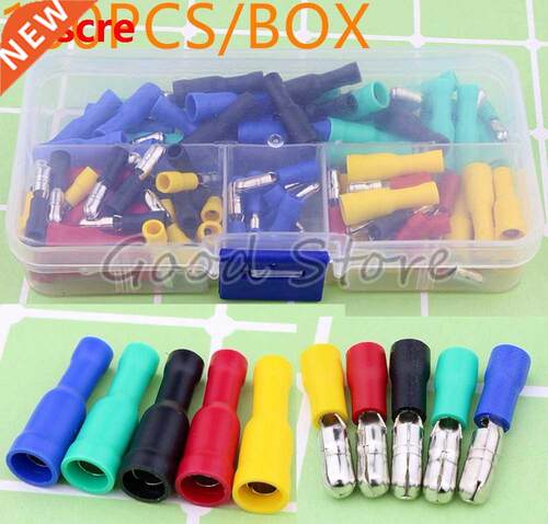 100PCS/BOX FRD MPD Bullet Shaped Female Male Insulating Join