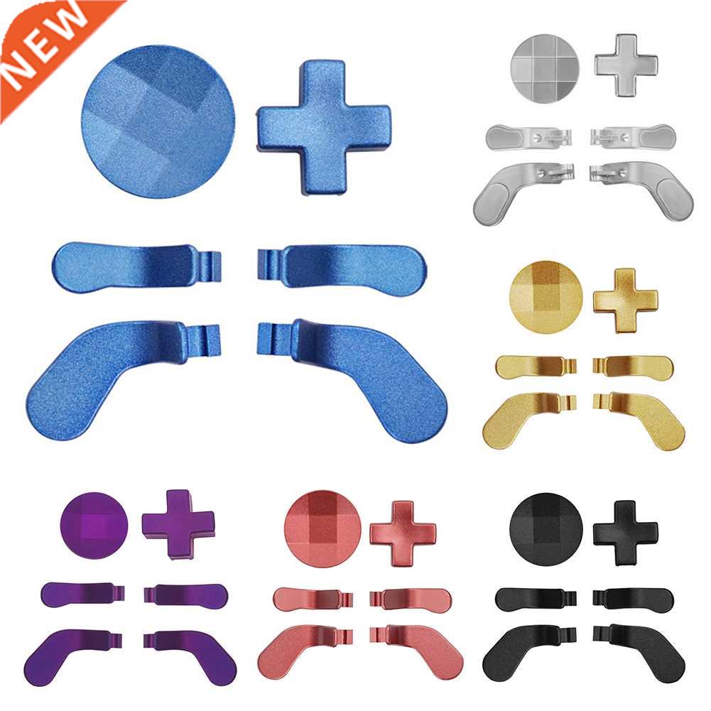 6pcs Thumb Grips Keycp Stick Kit Gme Controller Trigger Bu