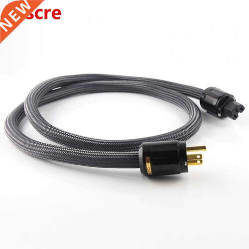 Hifi Audio 4N OFC Copper 10AWG US standard AC Power cord cab