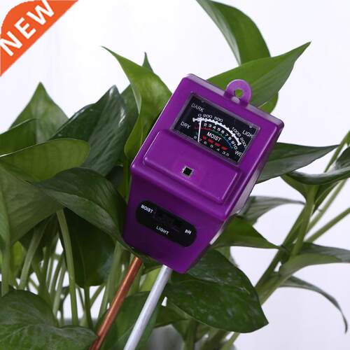 3 in 1 Soil PH Meter Flower Pot Hygrometer Soil Tester Plant