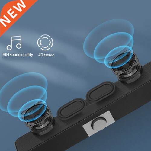 Bluetooth-compatible/Wired Speaker Sound Bar USB Powered Hom