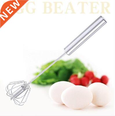 Semi-automatic Mixer Egg Beater Manual Self Turning