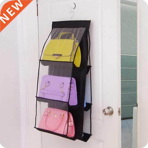Double-sided transparent storage Hanging bag Organizer