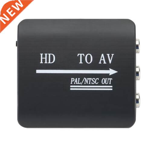 1080P Video Adapter Portable HDMI-Compatible AV Converter HD
