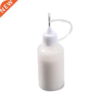 1pc Reuse White Plastic Bottle Squeeze Glue Applicator Paper