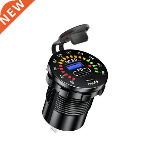 12V Quick Charge 3.0 USB SUV Car Charger Waterproof 18W Type