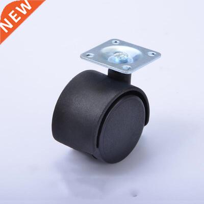 5 black swivel casters 1 inch nylon wheelchair table