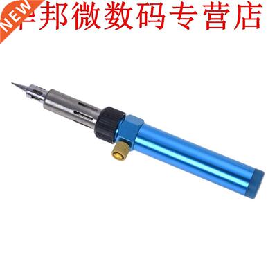 2X Blue Cordless Hervulbare Butaangas Soldeerbout Pen shape