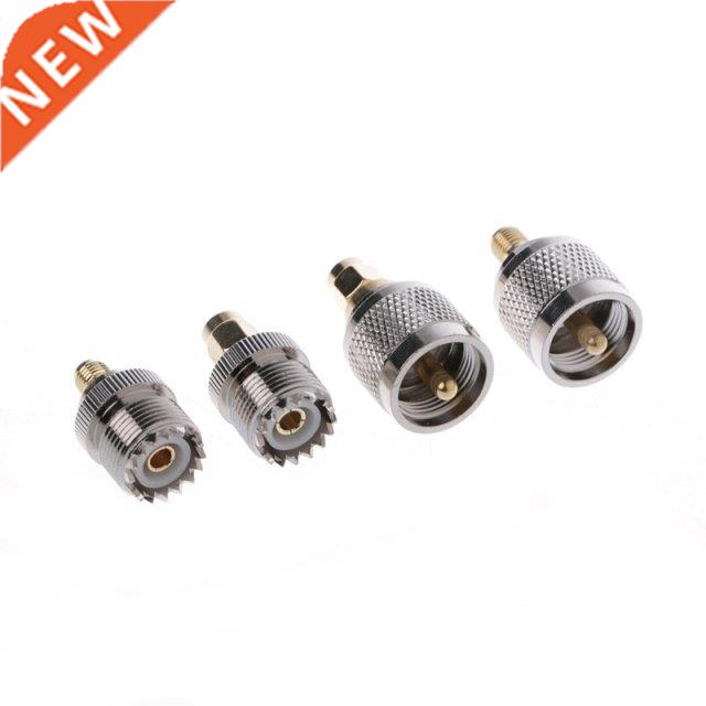 4 Pcs A13 Kit Adapter P9 SO239 to SMA Male Female RF Connect