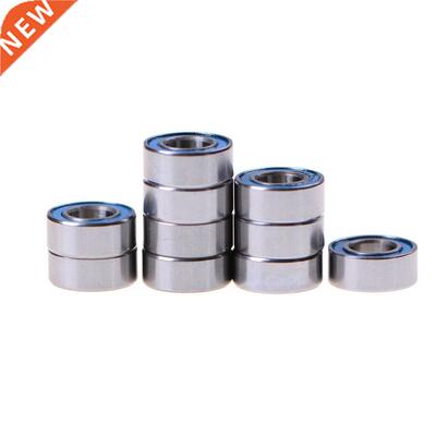 10Pcs/lot 5x10x4 mm metel MR105-2RS Mnature Ball Bearngs