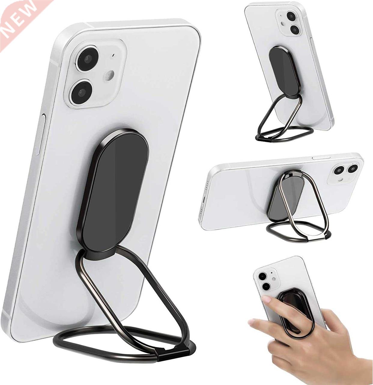 Phone Ring Holder Finger Kickstand 360 Degree Rotation Metal