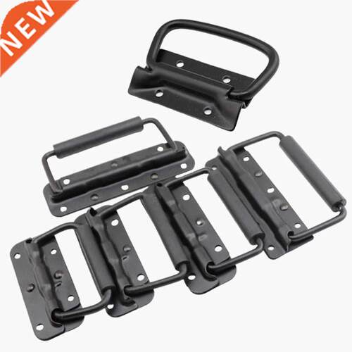 Black Spring Handle Folding Handle Tool Box Movable Ring Fur