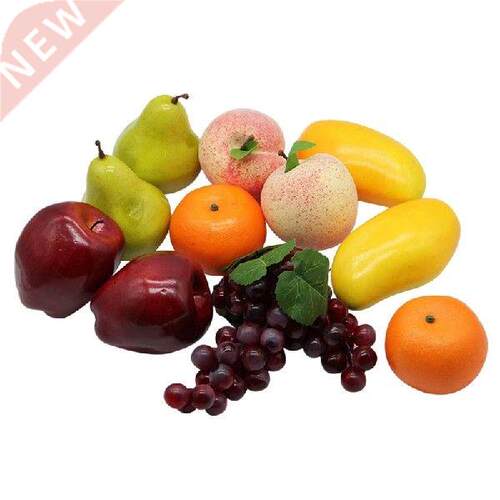 New 12 Pcs Decorative Lifelike Realistic Artificial Fake