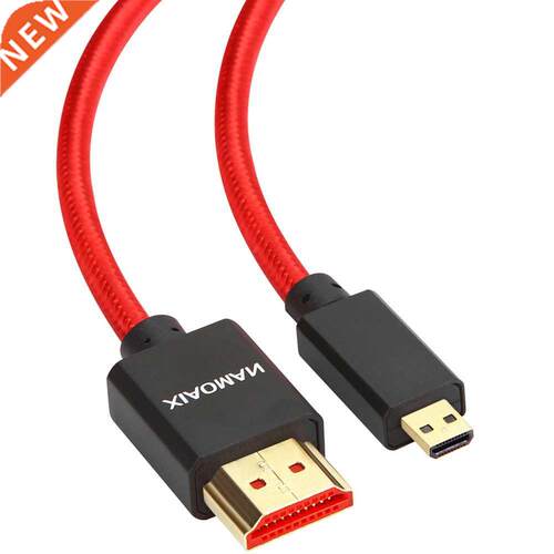 Micro HDMI to HDMI Cable High Speed Gold Plated Male to Mal