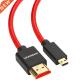 Cable High Male HDMI Mal Plated Gold Micro Speed