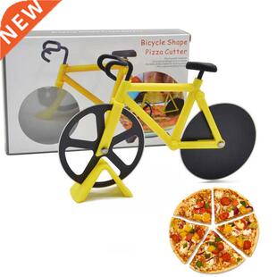 Pizza Cutter Non-ick ainless eel Pizza Knife Bicycle
