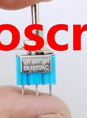 5pcs MTS-203 3 Position 2P2T DPDT ON-OFF-ON 6 Miniature Mini