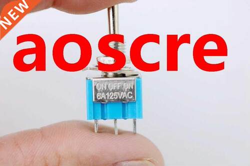 5pcs MTS-203 3 Position 2P2T DPDT ON-OFF-ON 6 Miniature Mini