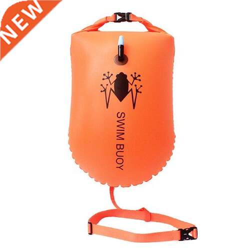 20L Swimming Buoy Safety Orange Float With Drybag For Open