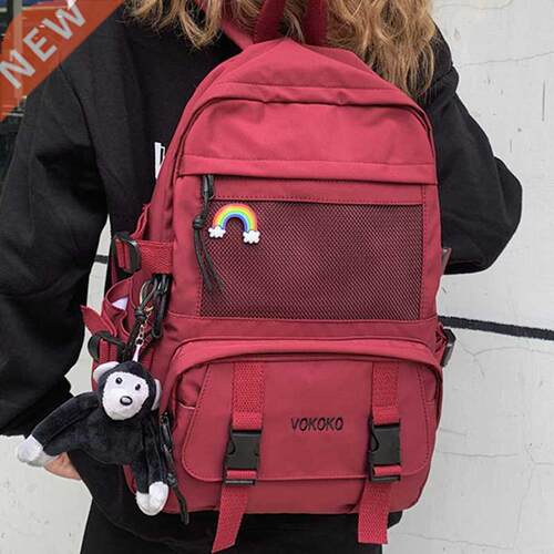 EnoPella Fashion Waterproof Nylon Women Backpack For Girls T