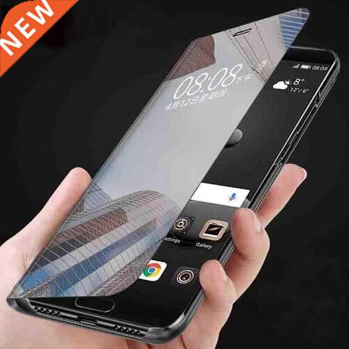 Fashion Mirror Flip Phone Case For Samsung Galaxy A12 A52 S2