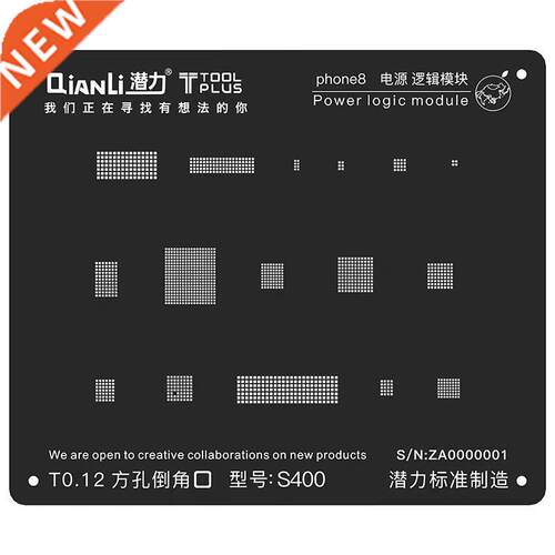 Black BGA Reballing Stencil Kit for iPhone 5S/6/6S/7/8 Power